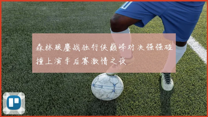 森林狼鏖战独行侠巅峰对决强强碰撞上演季后赛激情之夜